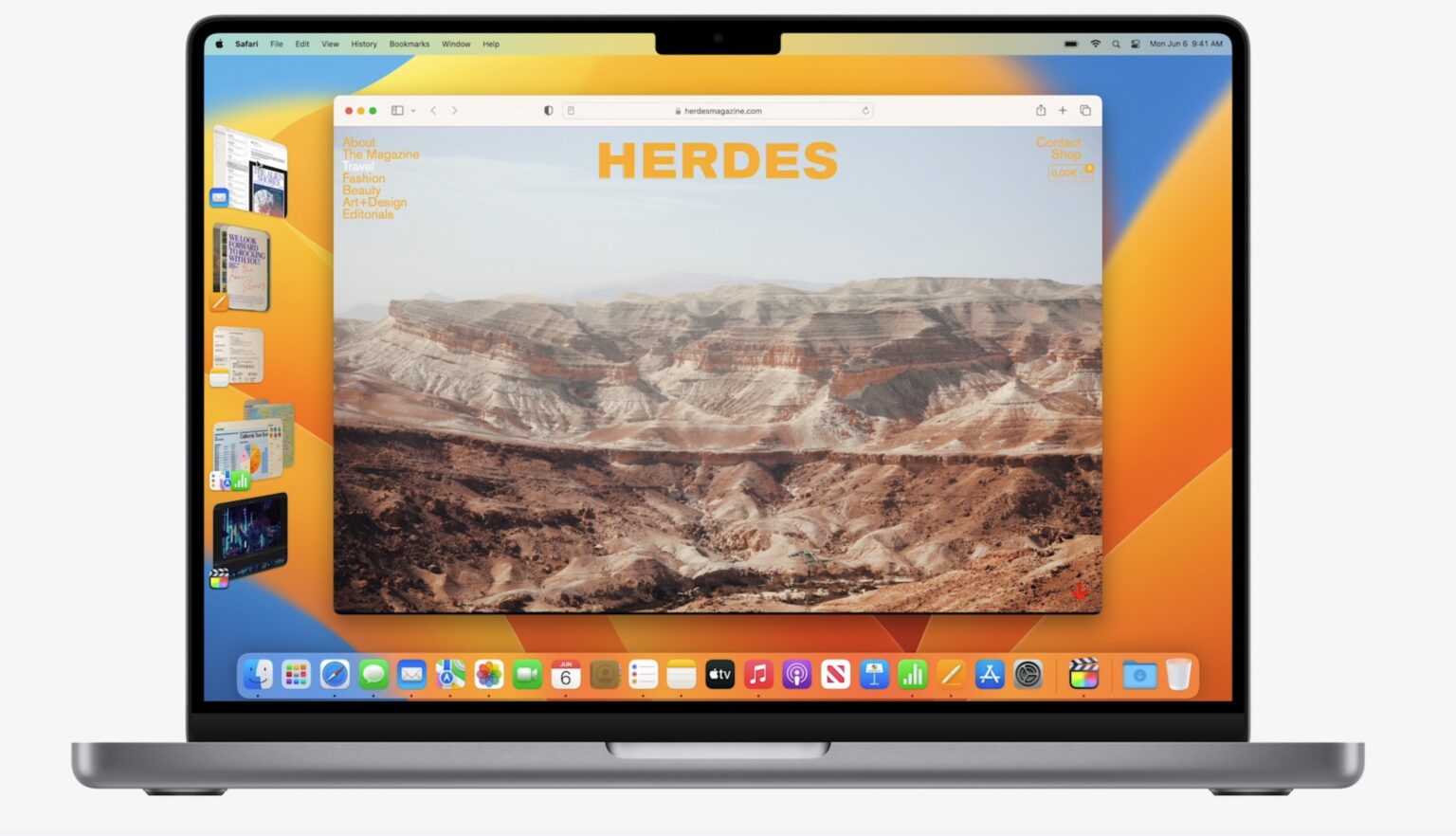 macOS Ventura tiếp tục cải thiện giao diện người dùng để nâng cao năng suất của người dùng.