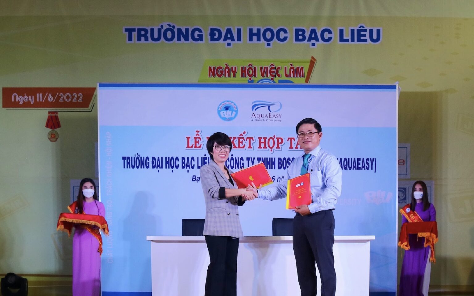 Trường Đại học Bạc Liêu ký kết hợp tác với Bosch Aquaeasy