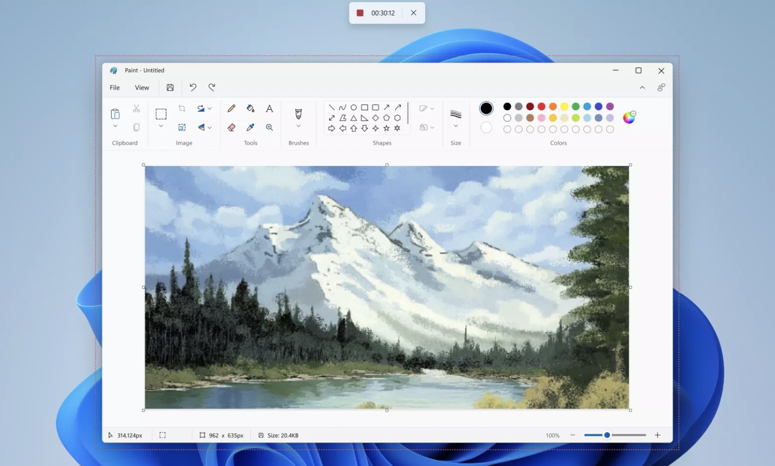 Bản build nội bộ của Windows 11 mới nhất cũng bổ sung tính năng quay phim màn hình Screen recording cho tiện ích Snipping Tool "huyền thoại".