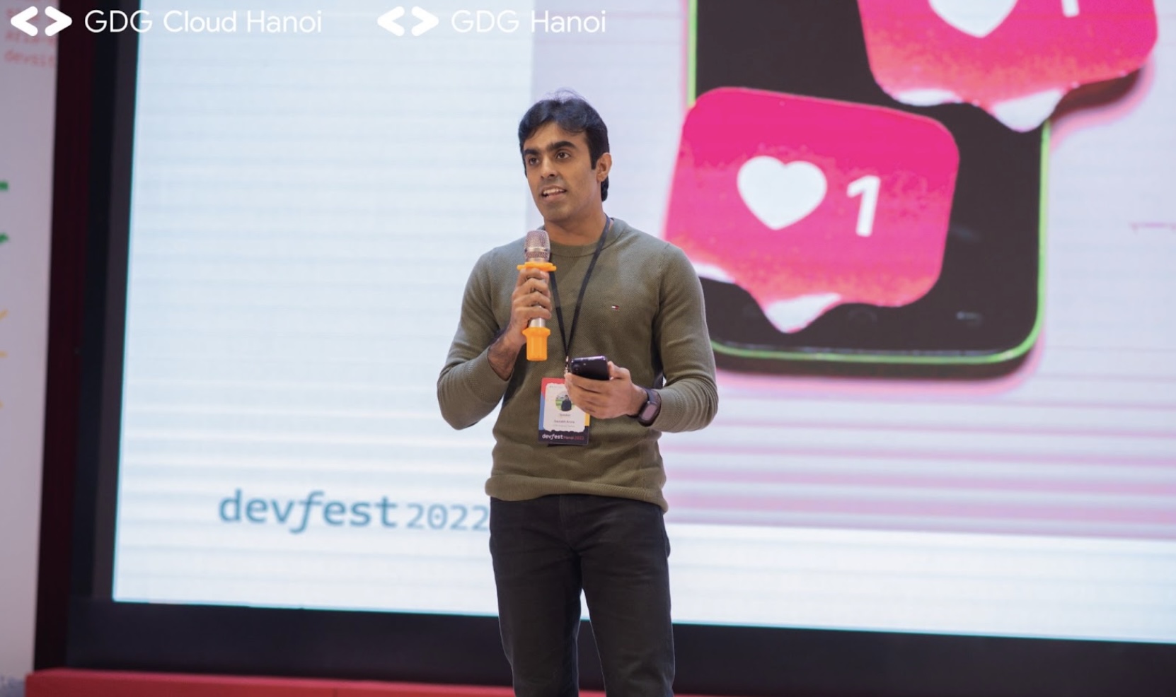 GDG DevFest Hanoi 2022 thu hút 500 khách tham dự TechTimes Vietnam Diễn giả Saurabh Arora - Google Developer Expert, Senior Engineer on Android @ Twitter