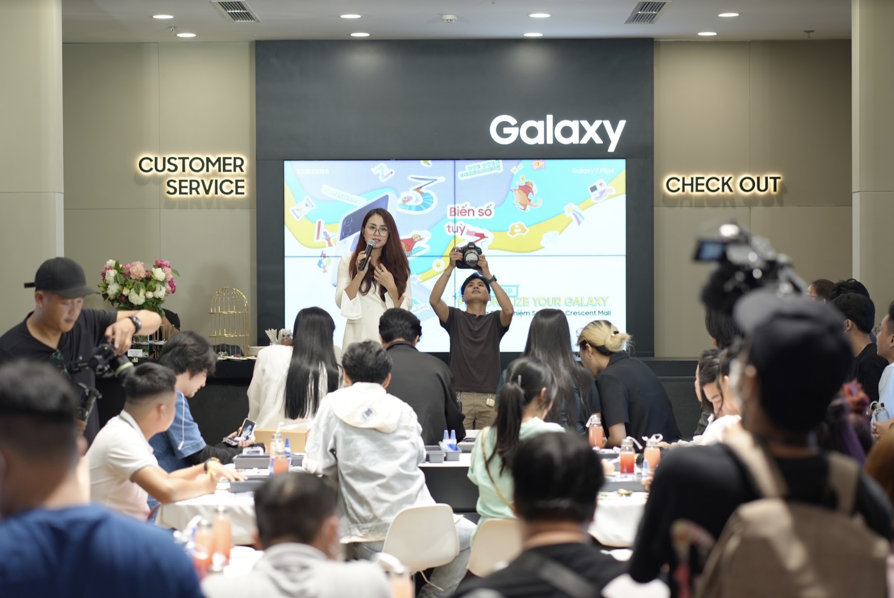 Samsung ra mắt không gian 'Cá nhân hoá cùng Galaxy'