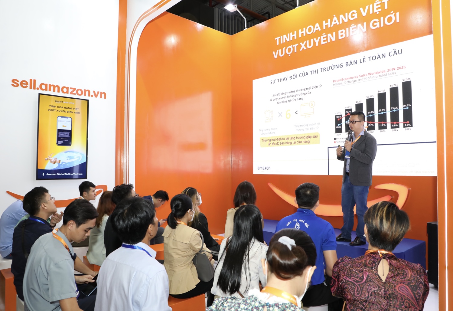 Amazon Global Selling Việt Nam tham gia Vietnam Expo 2022