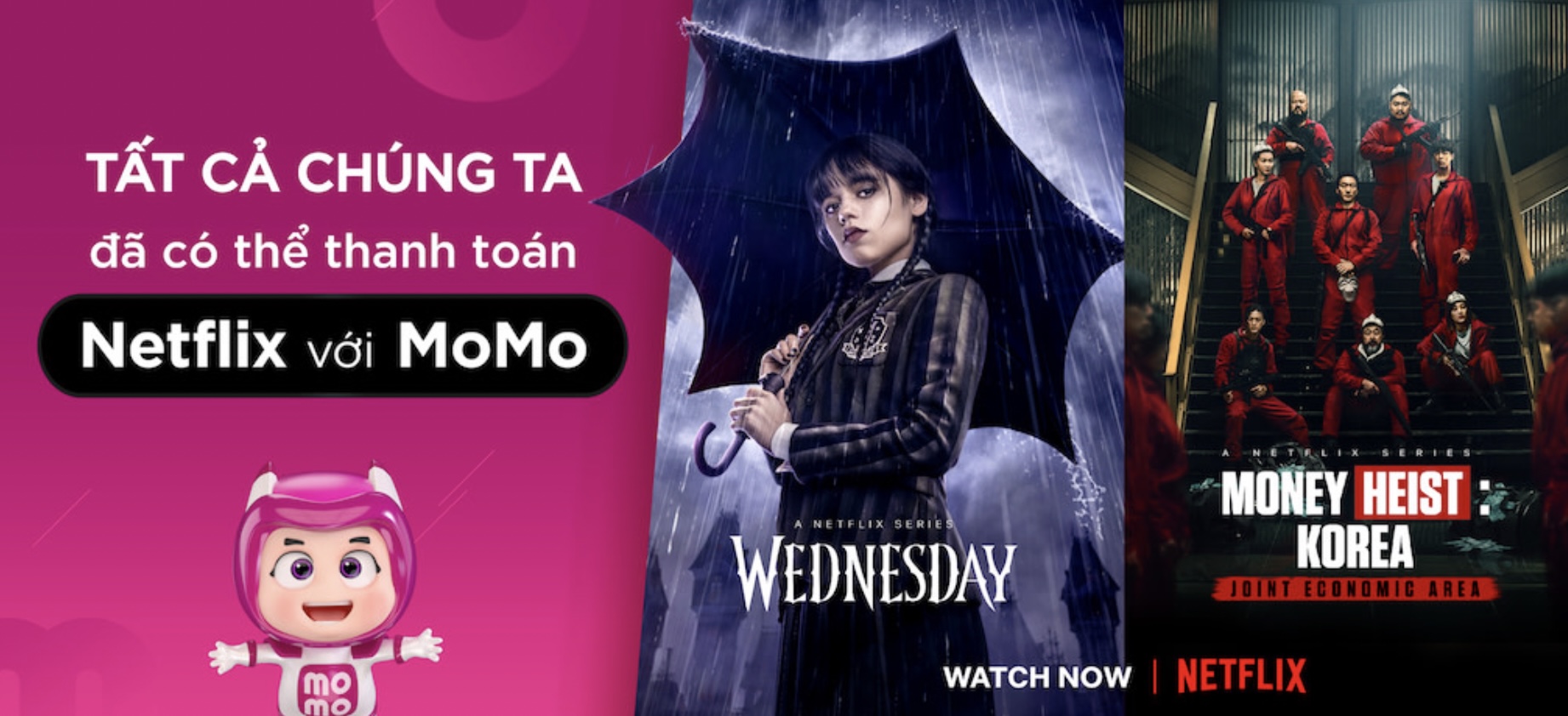 Netflix hỗ trợ thanh toán bằng MoMo