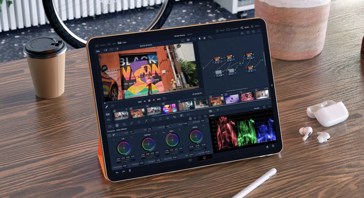 DaVinci Resolve cho iPad có mặt trên App Store