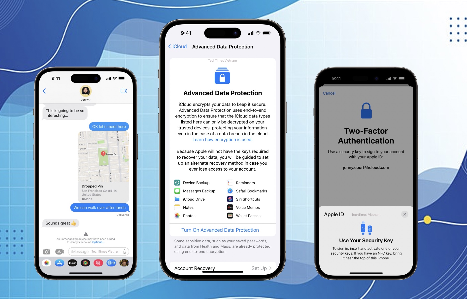 Apple bổ sung mã hoá end-to-end cho sao lưu iCloud