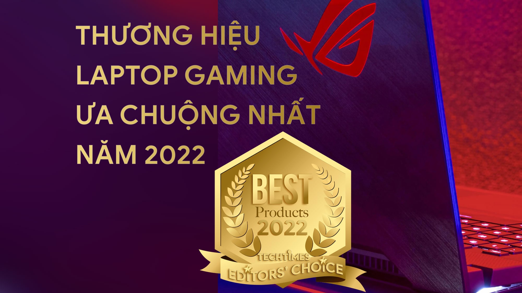 THƯƠNG HIỆU LAPTOP GAMING ƯA CHUỘNG NHẤT NĂM 2022