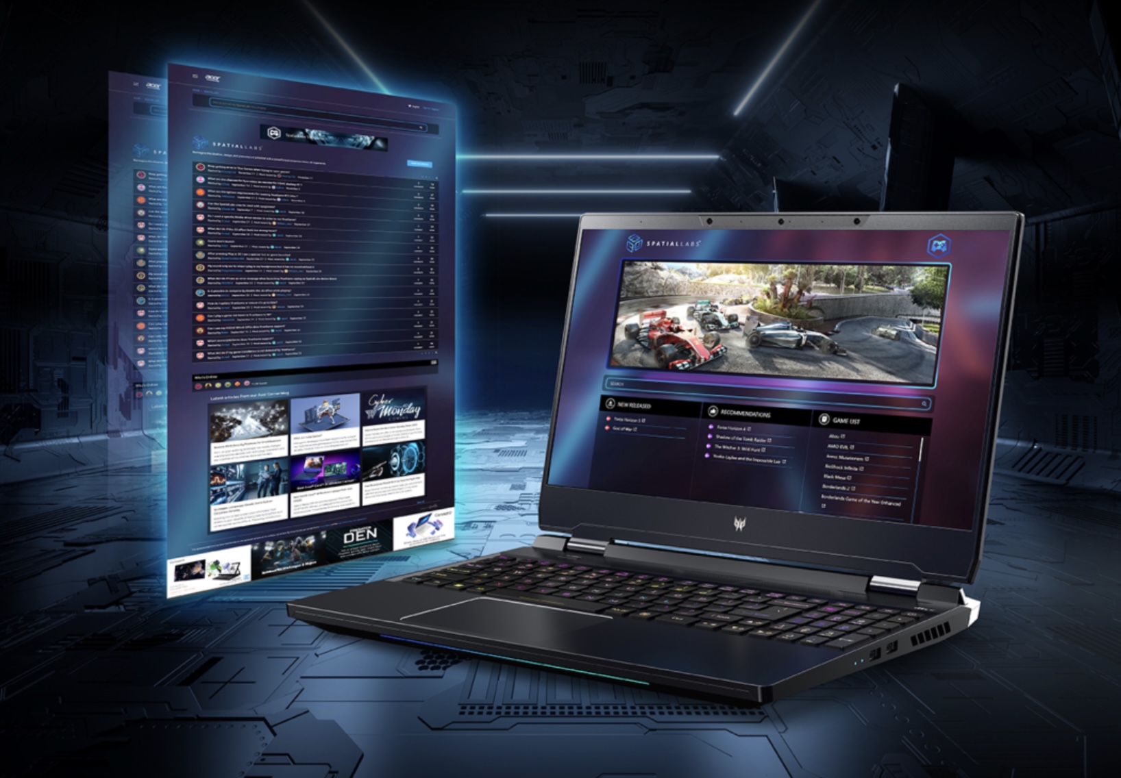 Acer ra mắt phiên bản 3D Ultra Mode cho công nghệ SpatialLabs True Game