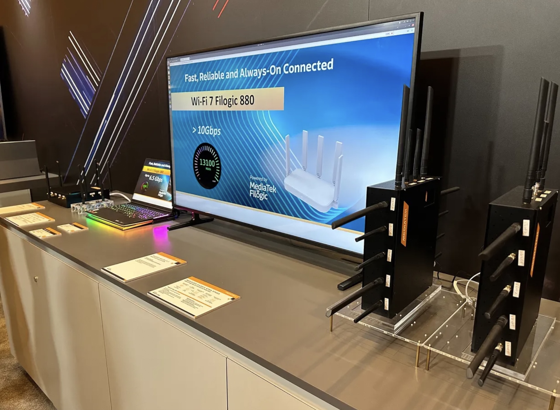 CES 2023: MediaTek giới thiệu hệ sinh thái sản phẩm Wi-Fi 7 TechTimes Vietnam CES 2023: MediaTek giới thiệu hệ sinh thái sản phẩm Wi-Fi 7