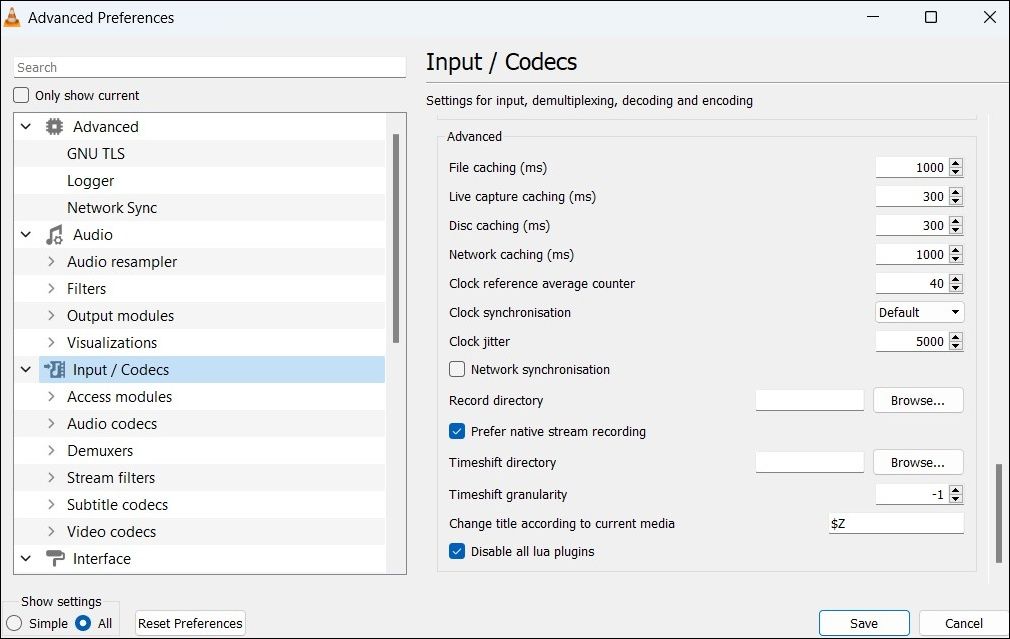 Cách khắc phục độ trễ video trong VLC Media Player trên Windows TechTimes Vietnam Tăng bộ nhớ đệm tệp trong VLC