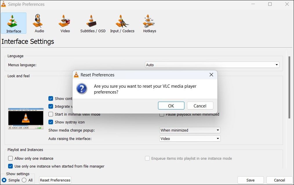 Cách khắc phục độ trễ video trong VLC Media Player trên Windows TechTimes Vietnam Đặt lại tùy chọn VLC