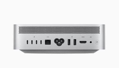 mac mini với thiết kế mặt sau mac studio