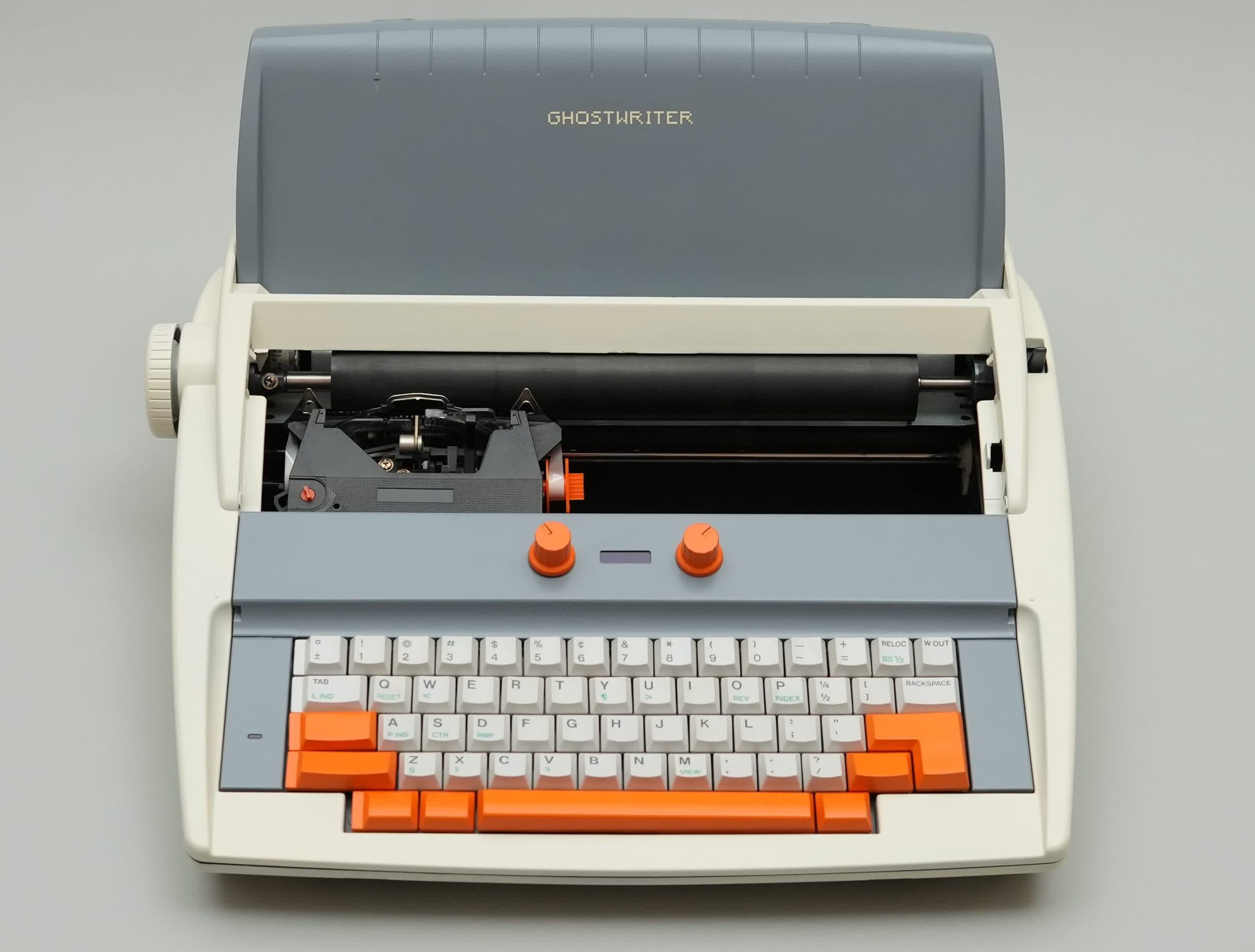 Ghostwriter is an AI creative writing companion living in a typewriter