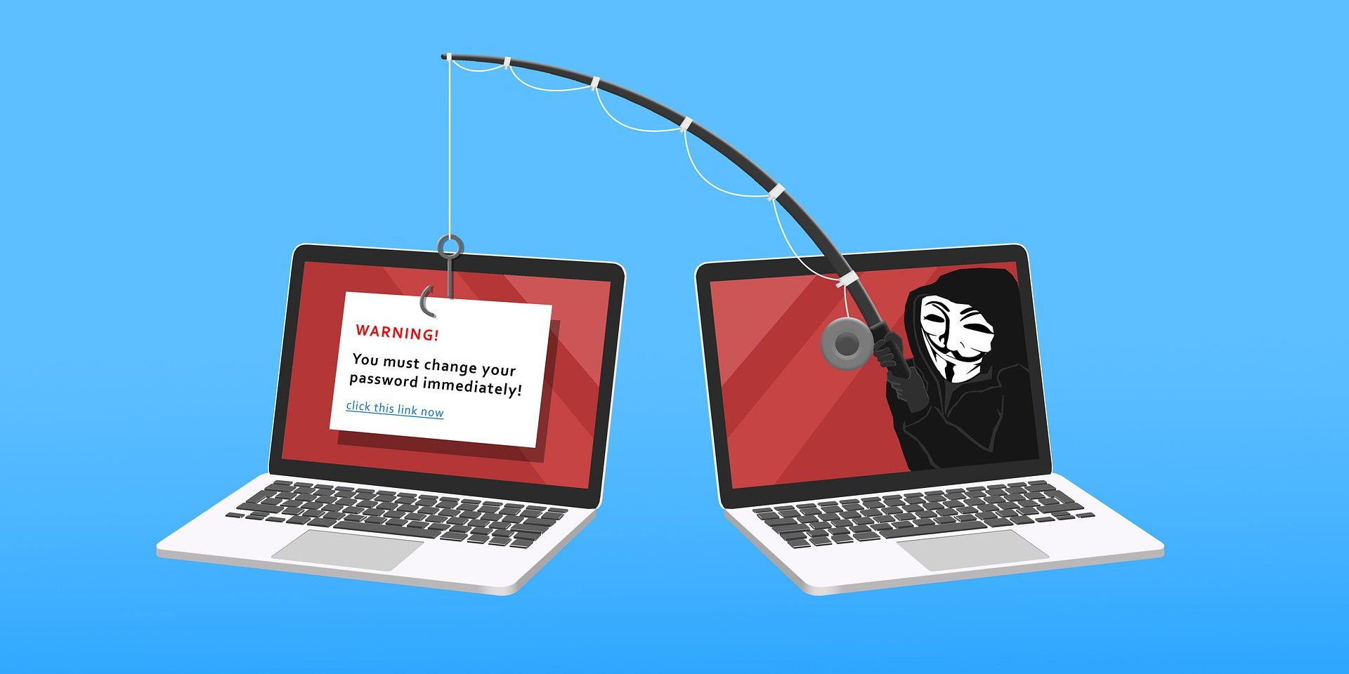 Hình ảnh dữ liệu lừa đảo của hacker