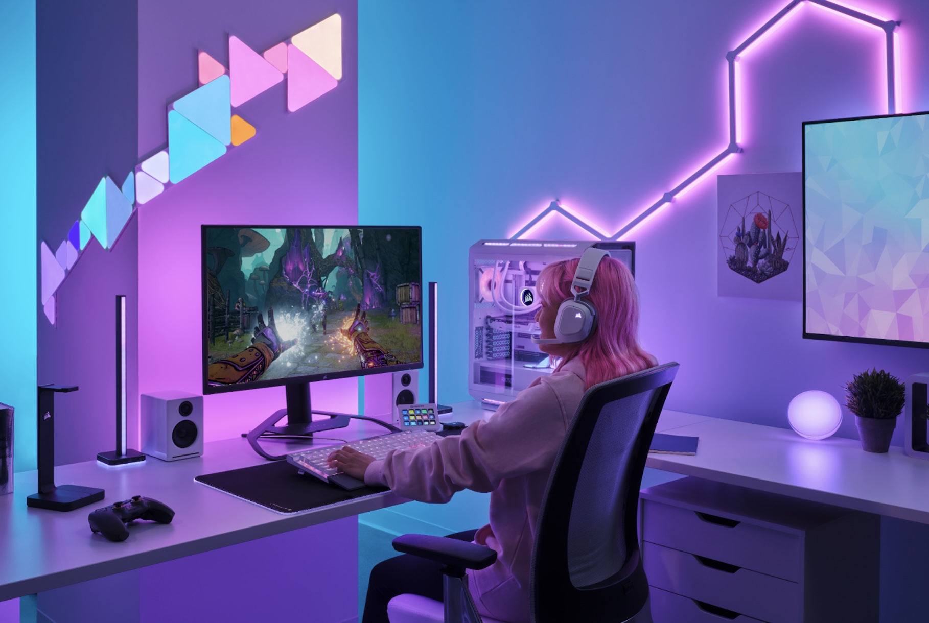 CORSAIR giới thiệu công cụ hiệu chỉnh ánh sáng iCUE Murals Lighting