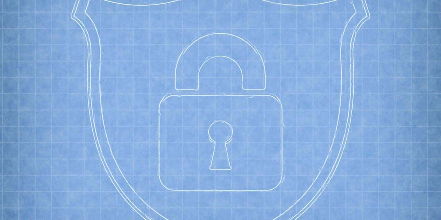 padlocked shield