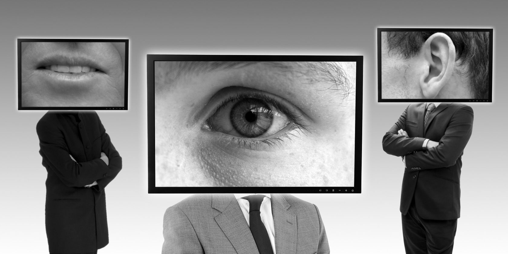 Spies watching people