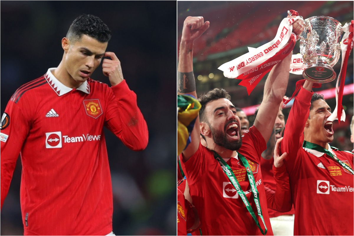 Ronaldo ‘tiếc’ vì không nhận huy chương ngày MU vô địch Carabao Cup Ronaldo 'tiếc' vì không nhận huy chương ngày MU vô địch Carabao Cup