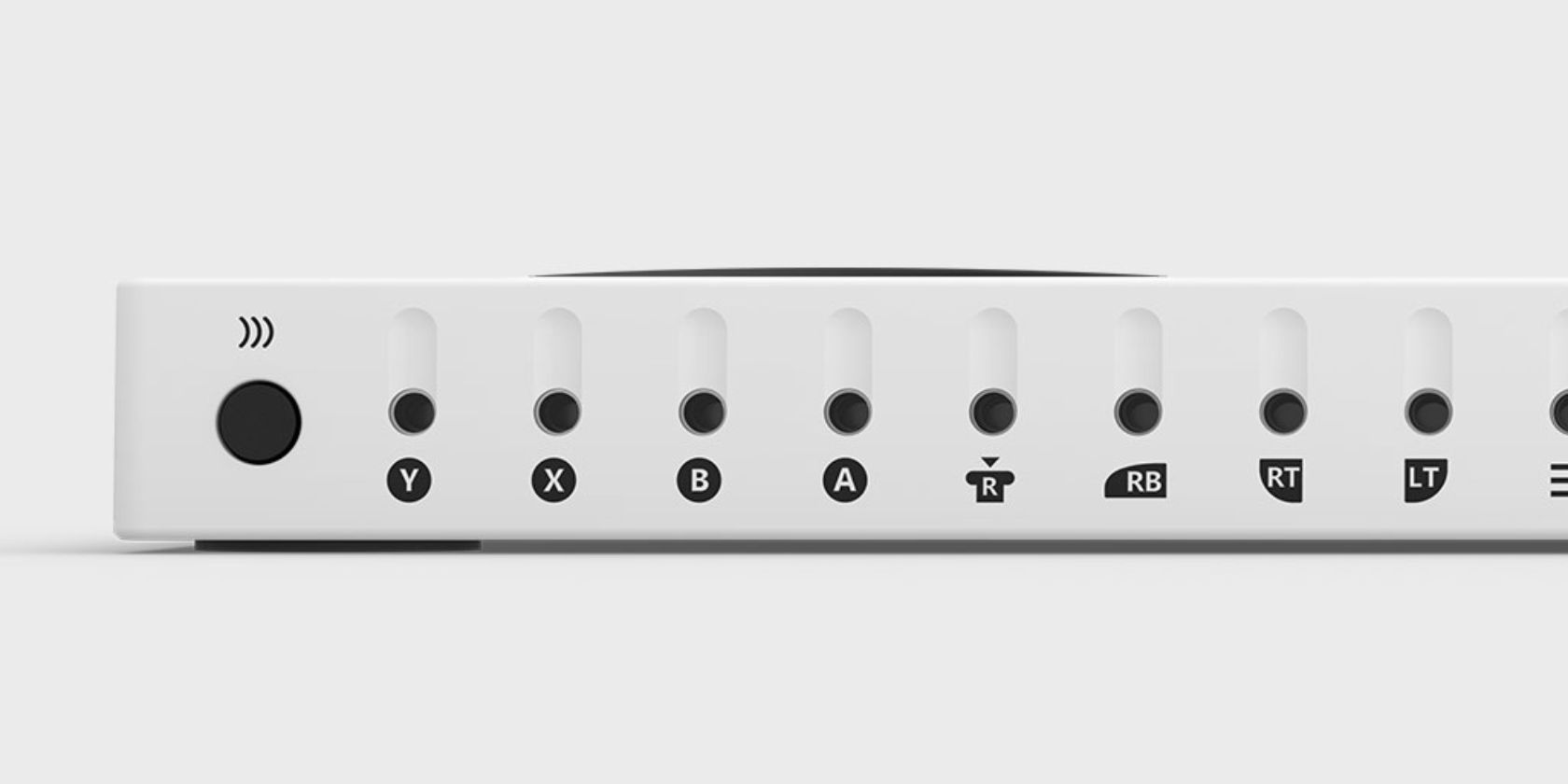 Cận cảnh Chế độ xem nút quay lại Cổng Bộ điều khiển thích ứng Xbox