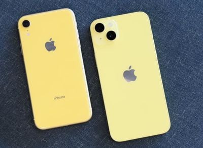 iphone 14 iphone xr màu vàng mkbhd