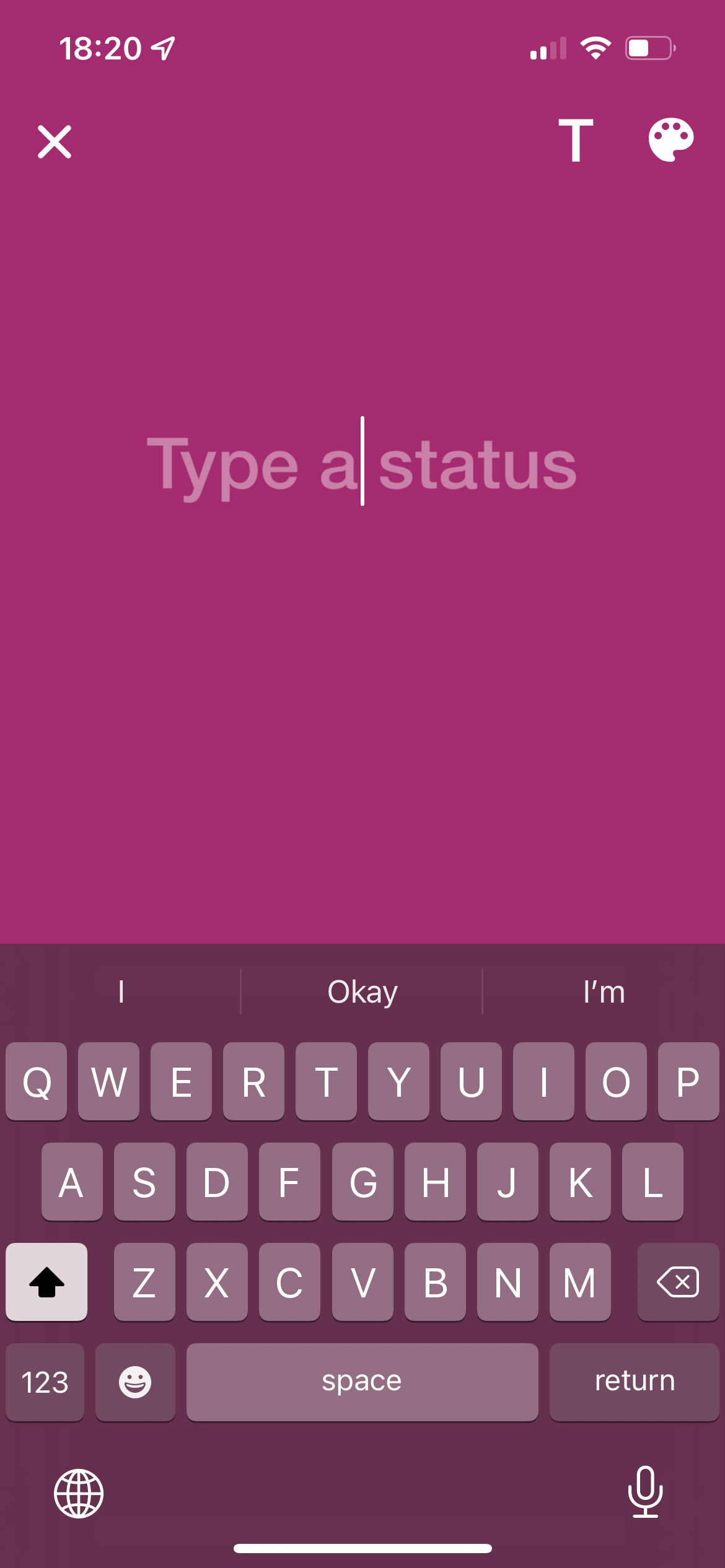 WhatsApp Thêm trạng thái