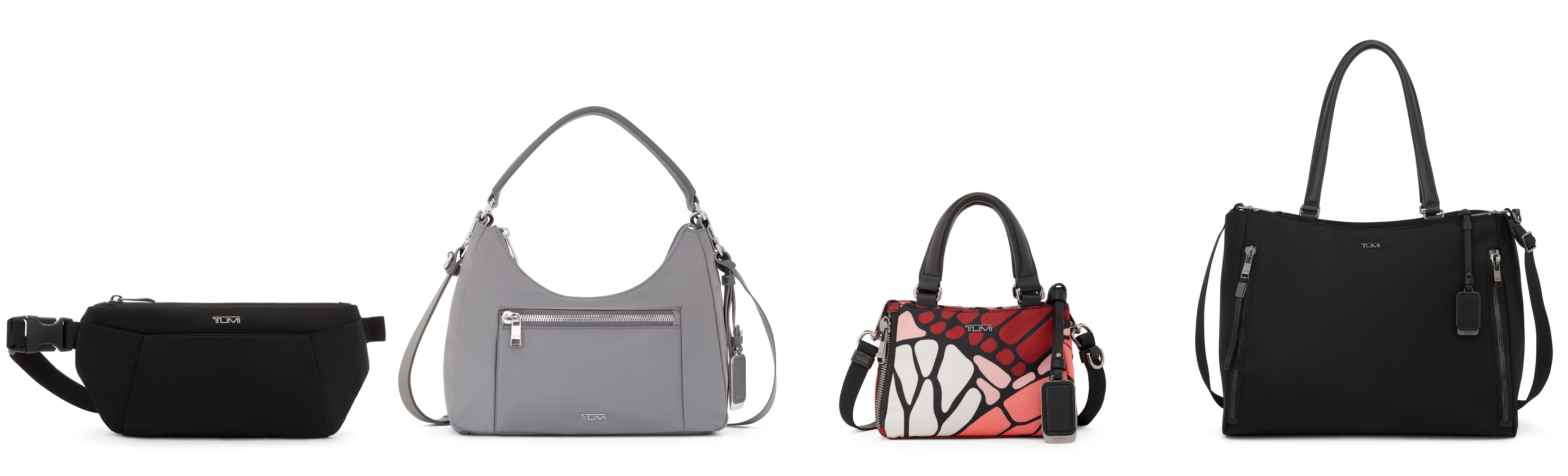 TUMI ra mắt chương trình Unpacks Tomorrow với Reimagined Voyageur Collection cùng Renée Rapp TechTimes Vietnam Từ trái sang phải: TUMI Voyageur Loha Slim Hip Bag Black Gunmetal Black Gunmetal TUMI Voyageur Adelaide Hobo Crossbody Xám khói TUMI Voyageur Valetta Micro Tote Micro Tote TUMI Voyageur Valetta Tote Large Tote Black Metal Gun (Black Gunmetal)