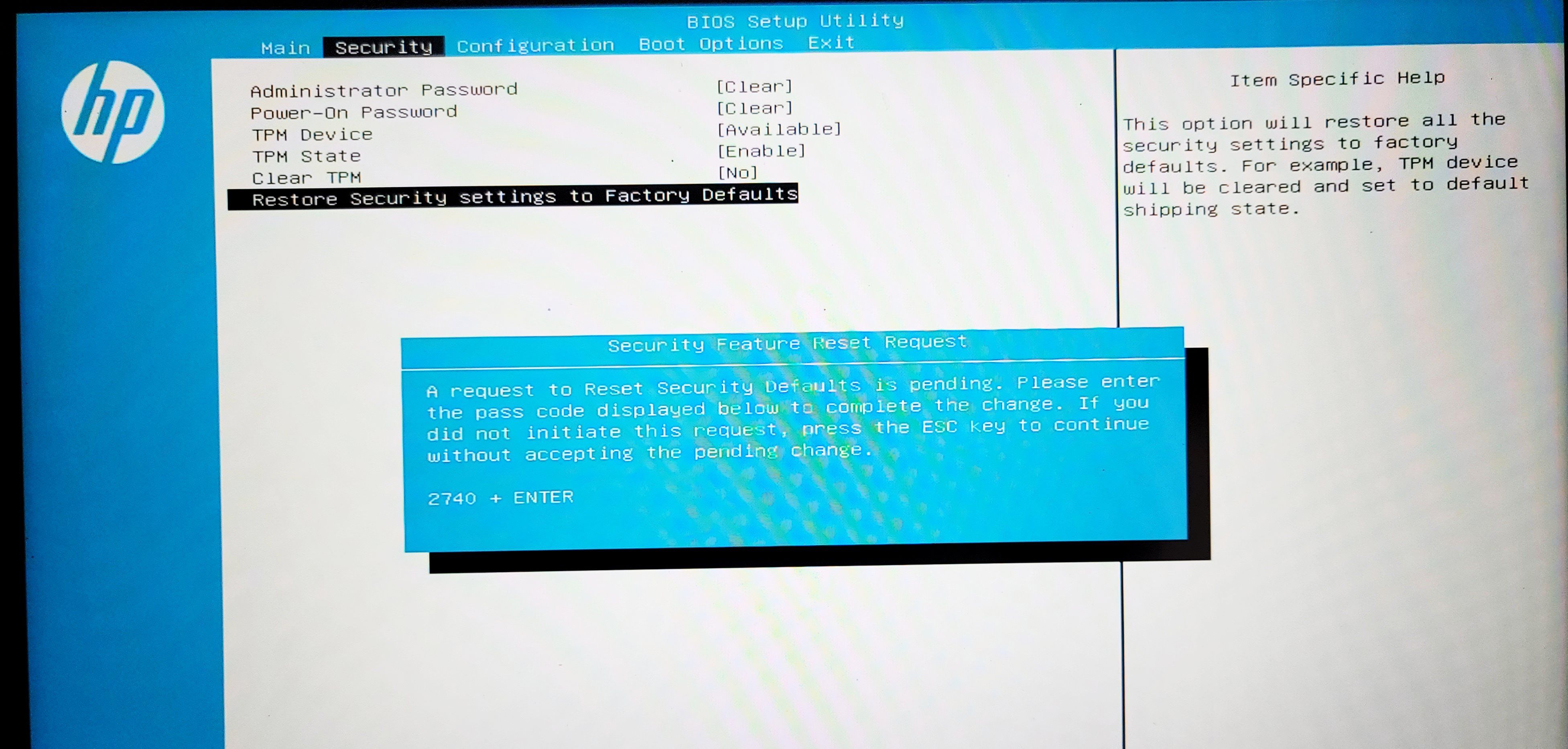 khôi phục cài đặt gốc bios mật mã mặc định