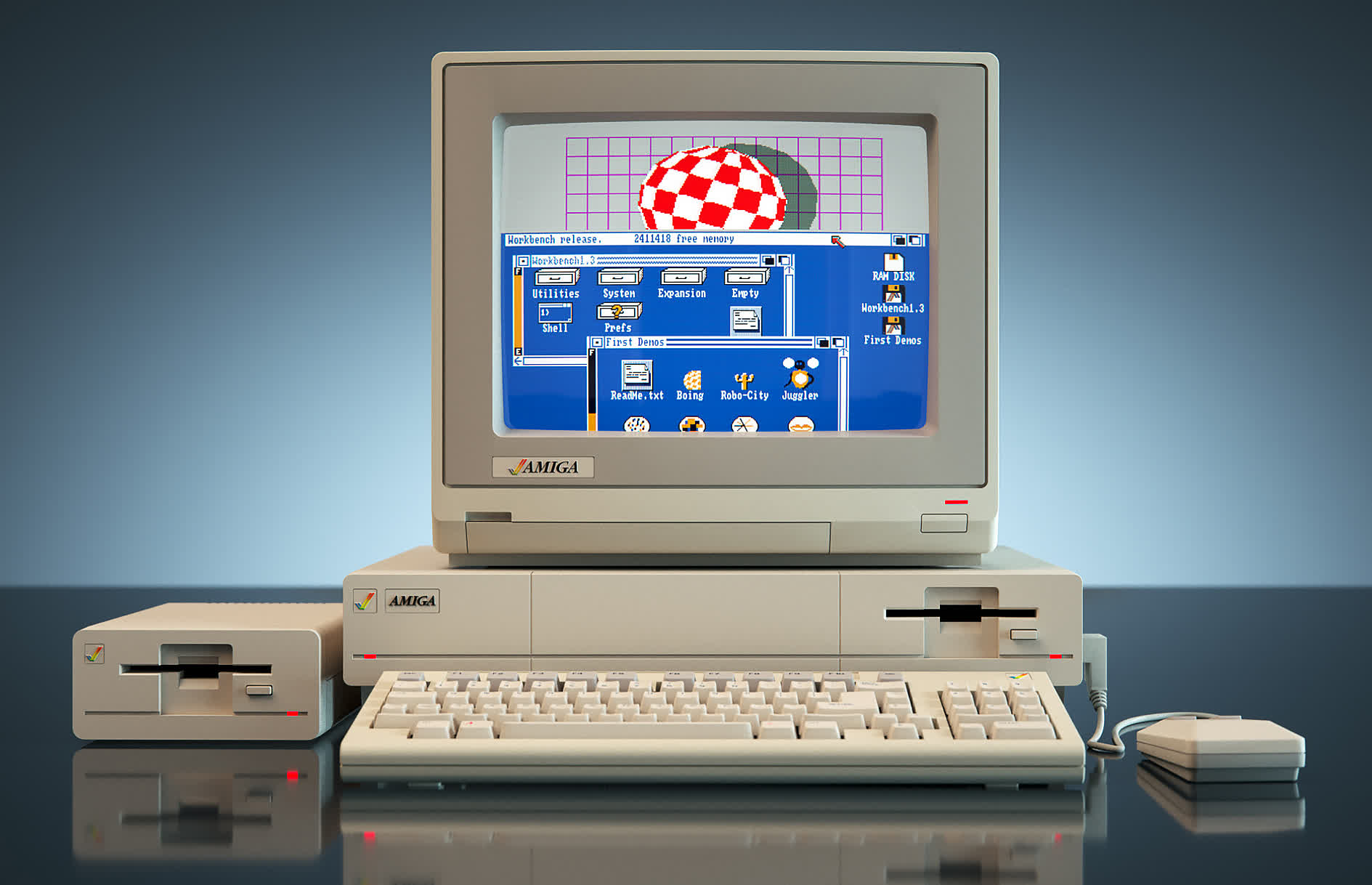 AmigaOS 3.2.2 là bản cập nhật hệ điều hành mới cho máy tính gia đình cổ điển thập niên 80 AmigaOS 3.2.2 is a new OS update for the classic 80s home computer