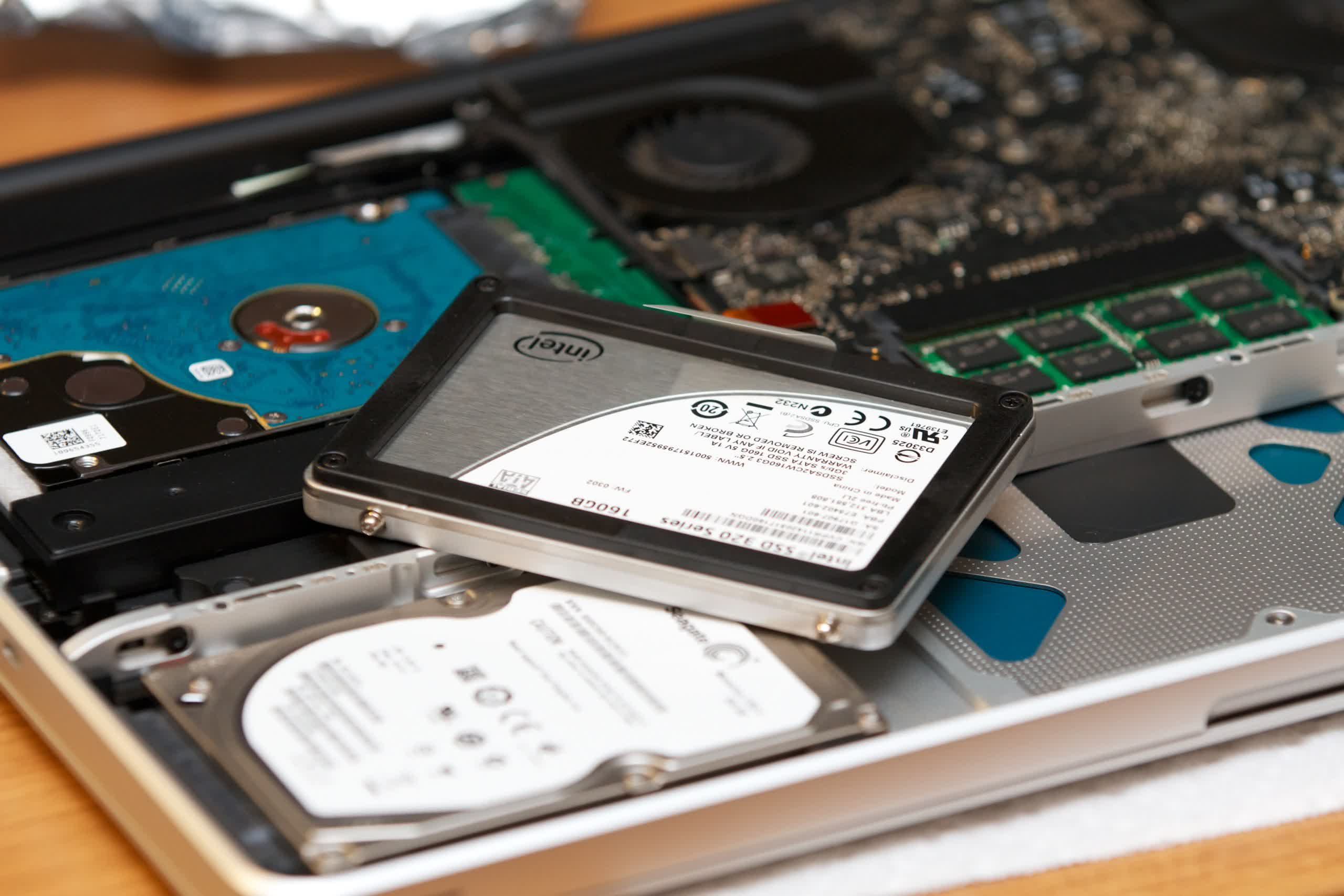 TrendForce says SSD prices haven