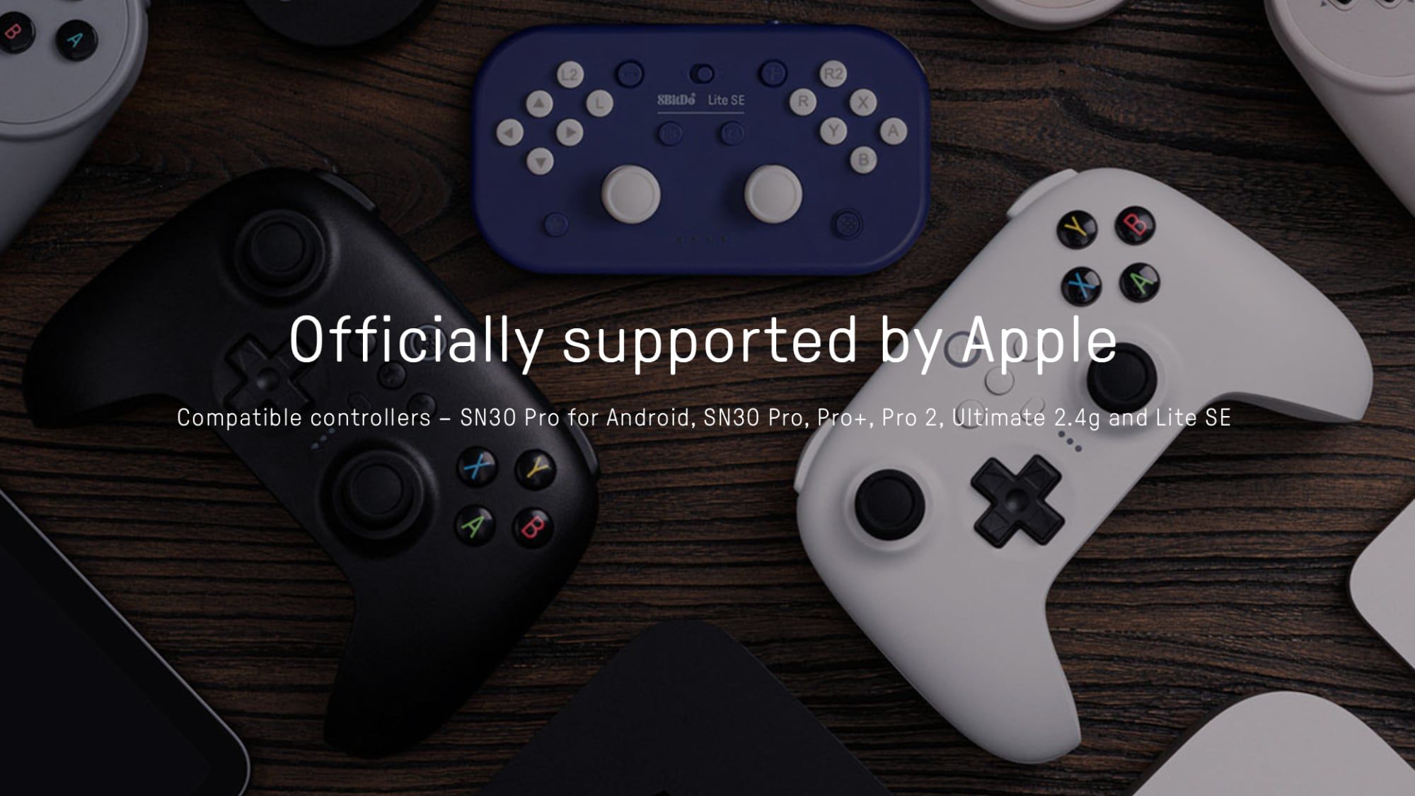Bộ điều khiển trò chơi 8BitDo hiện tương thích với iPhone, iPad, Apple TV và Mac