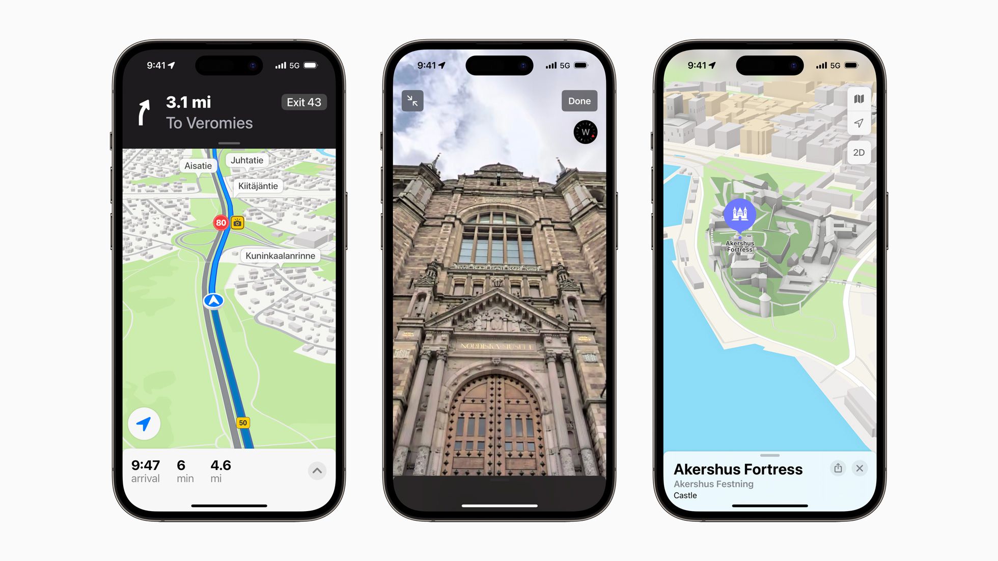 Thiết kế lại Apple Maps mở rộng sang Phần Lan, Na Uy và Thụy Điển Thiết kế lại Apple Maps mở rộng sang Phần Lan, Na Uy và Thụy Điển