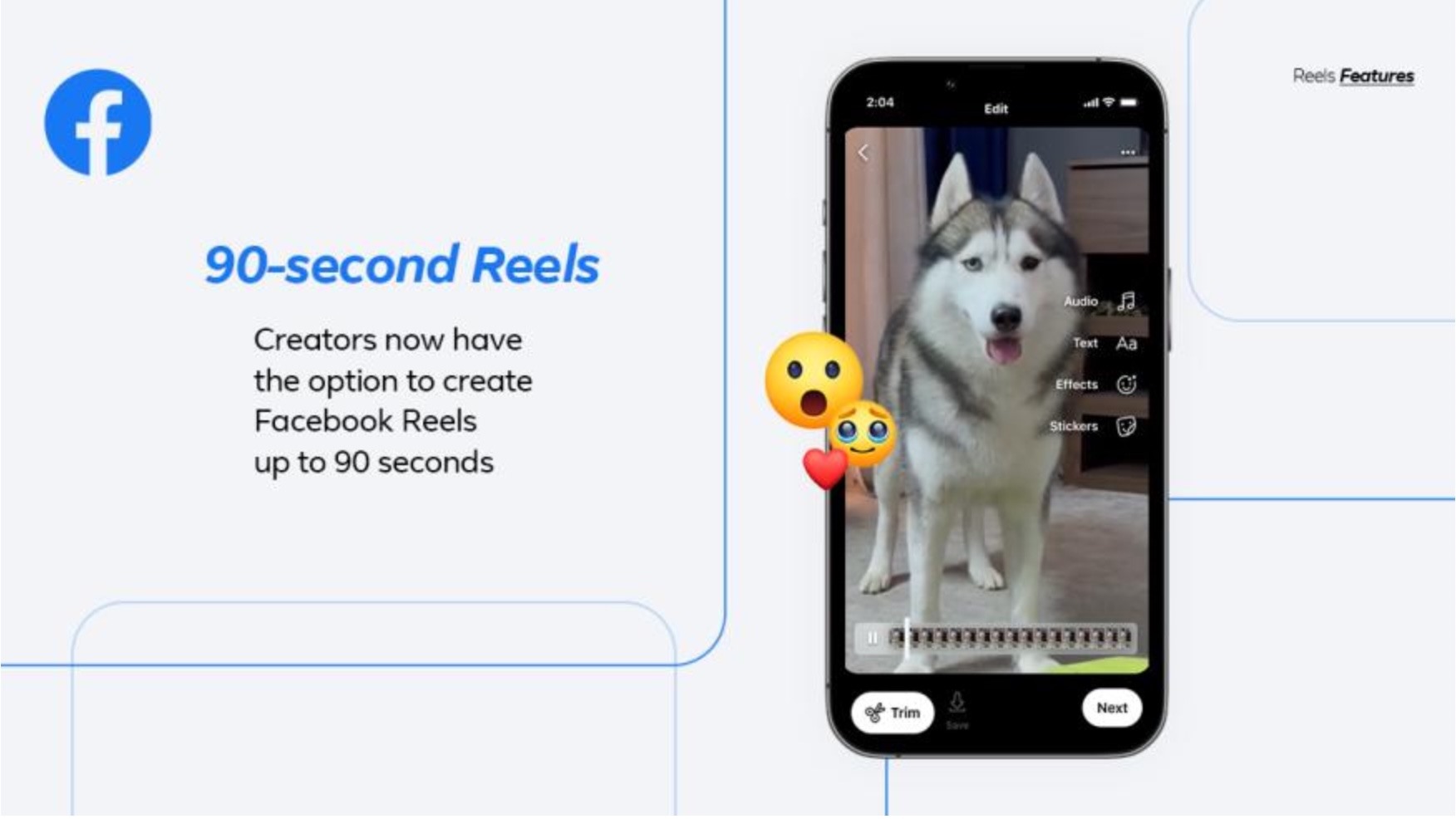 CHÚ Ý: Thời lượng video ngắn trên Facebook được nhân lên gấp rưỡi - Ảnh 1.