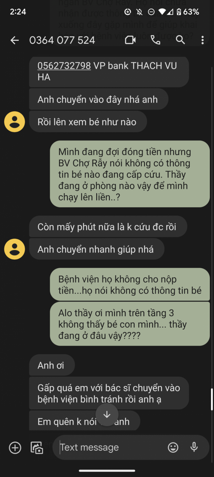 Hua Minh Dat bi ke gian gia danh benh vien TechTimes Vietnam Hứa Minh Đạt bị kẻ gian giả danh bệnh viện gọi là “đứa trẻ cấp cứu” cần chuyển tiền gấp để điều trị