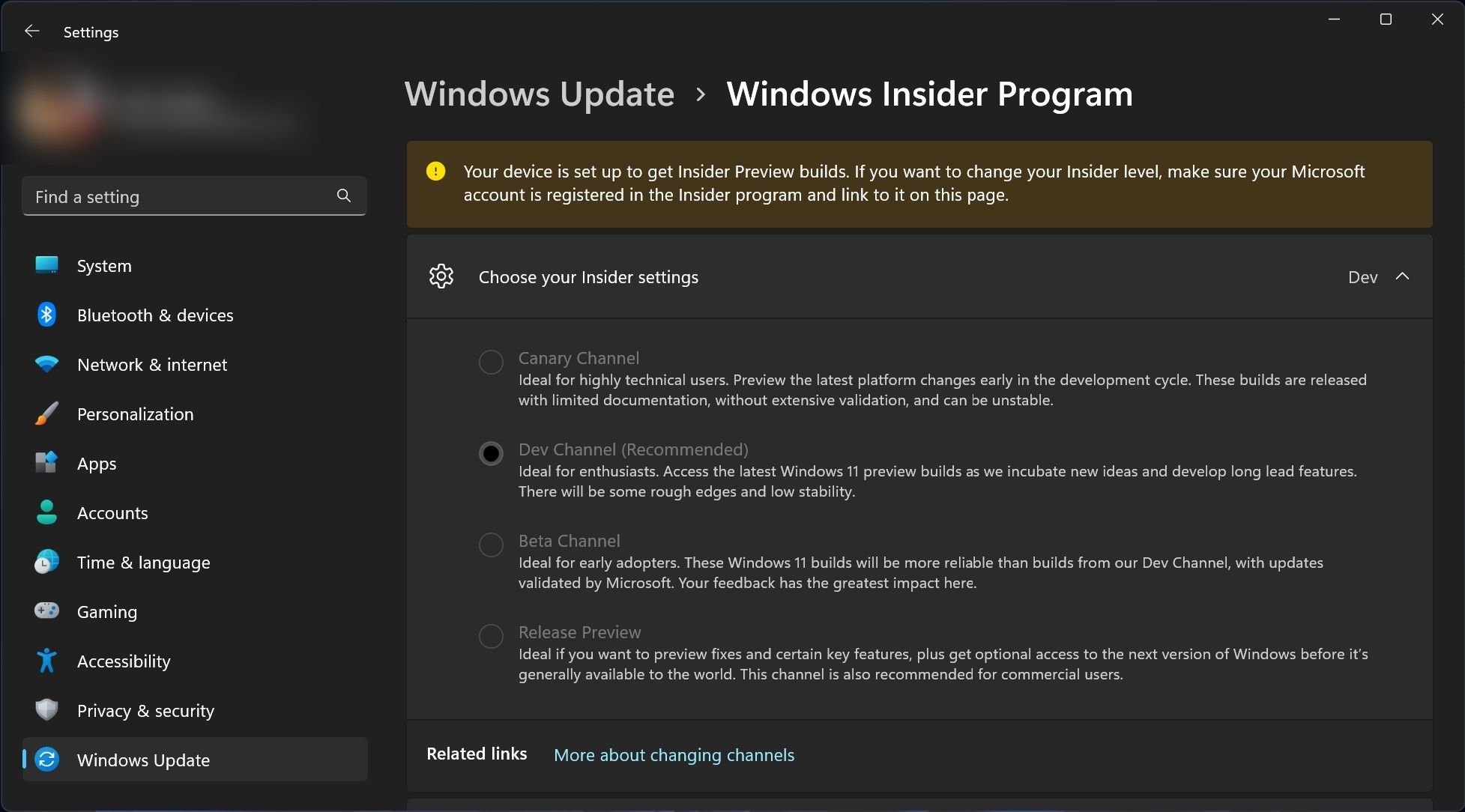 Chương trình nội bộ Windows
