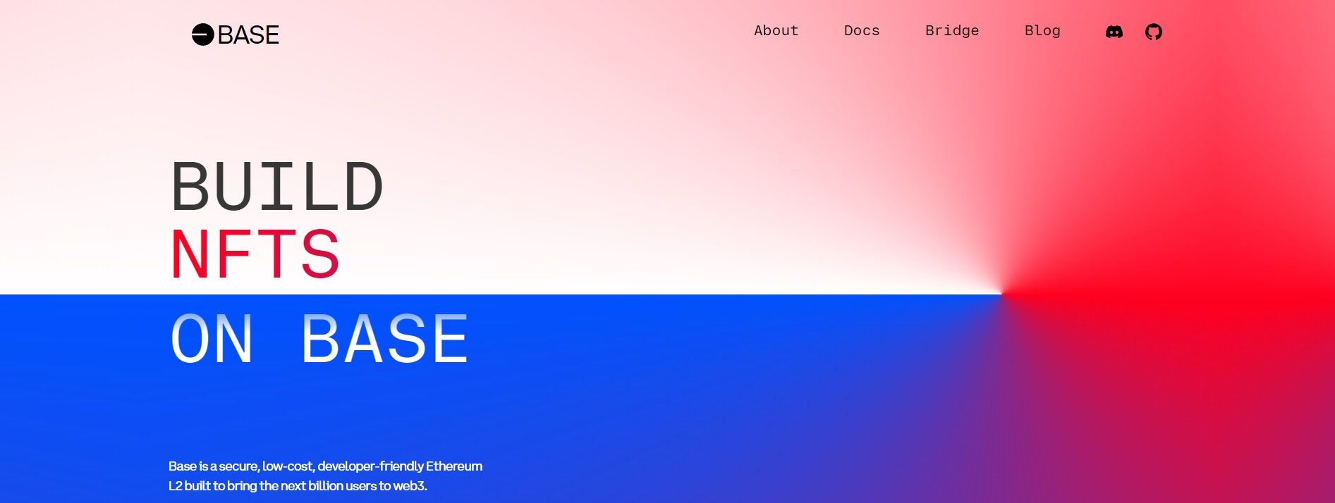 xây dựng nfts trên cơ sở từ trang web lớp 2 của coinbase