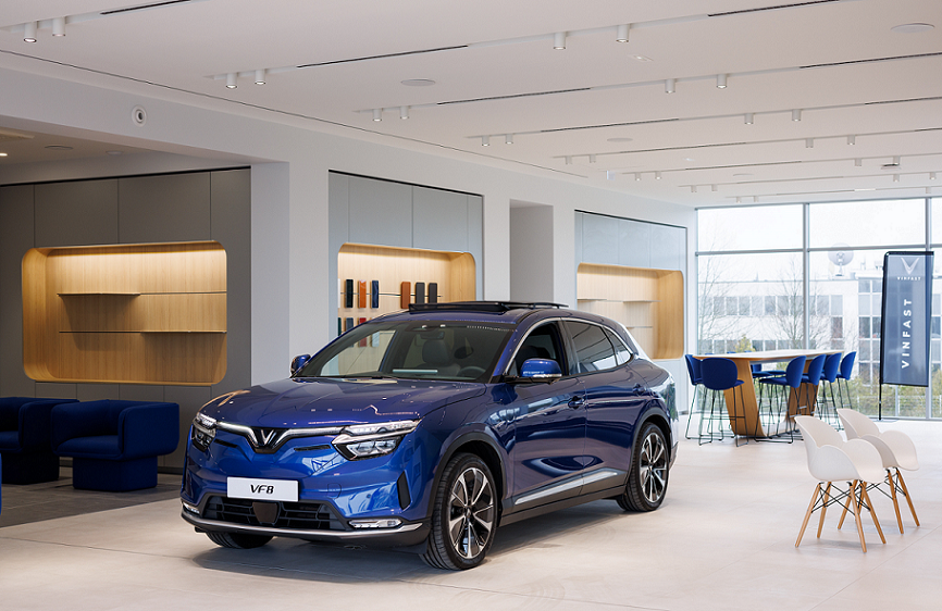 VinFast khai trương cửa hàng mới tại Rennes (Pháp) và sẽ tiếp tục mở rộng tại Montpellier, Aix-En-Provence…