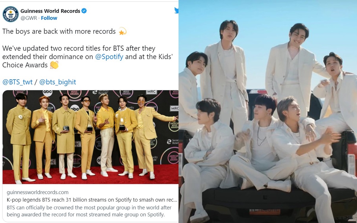 BTS lập một kỷ lục Guinness thế giới khác với số lượng khổng lồ, chứng minh sức hấp dẫn toàn cầu của họ BTS lập một kỷ lục Guinness thế giới khác với số lượng khổng lồ, chứng minh sức hấp dẫn toàn cầu của họ