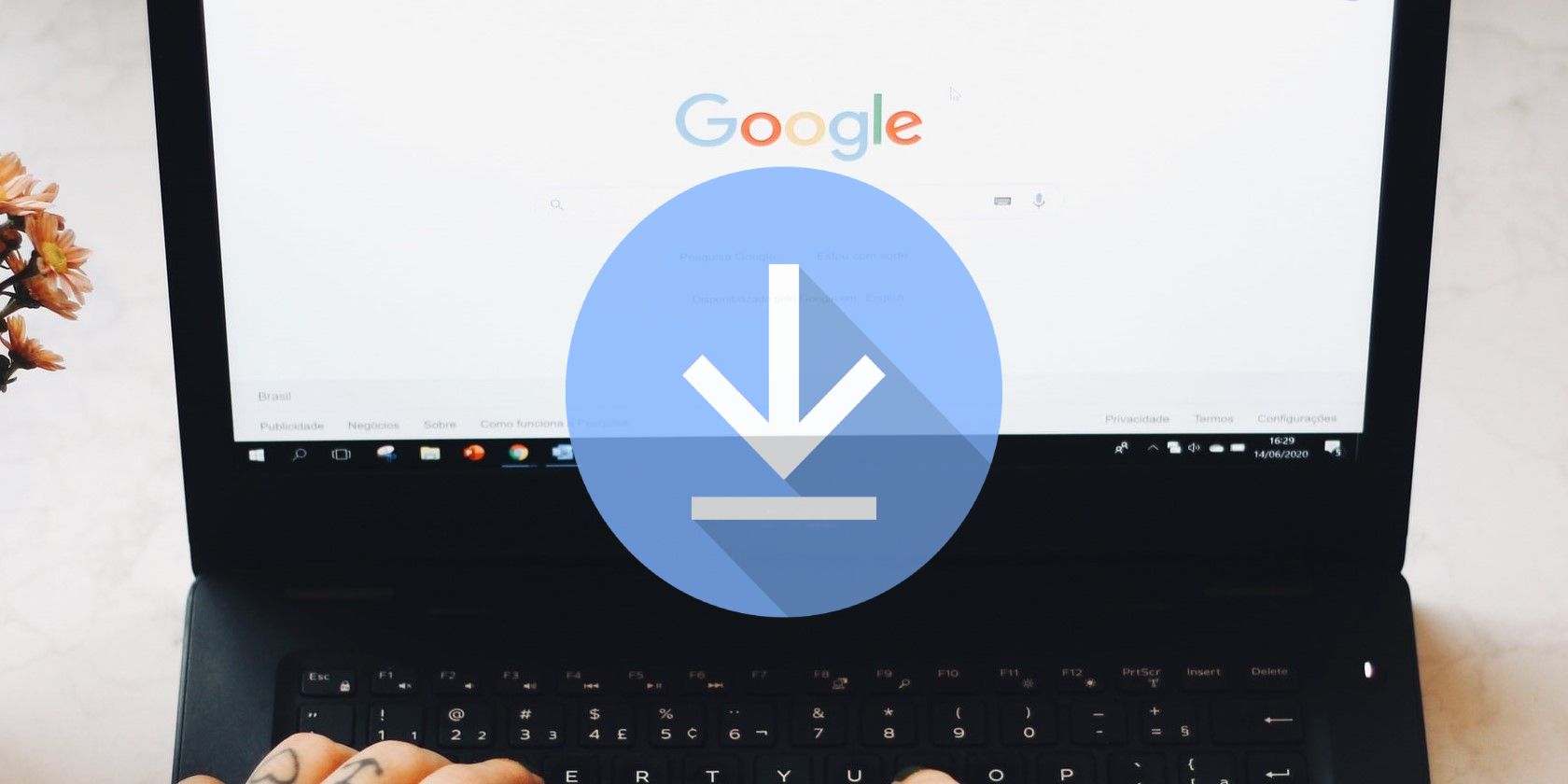 7 tiện ích mở rộng Chrome tốt nhất để quản lý tải xuống a person using Google Chrome on Browser