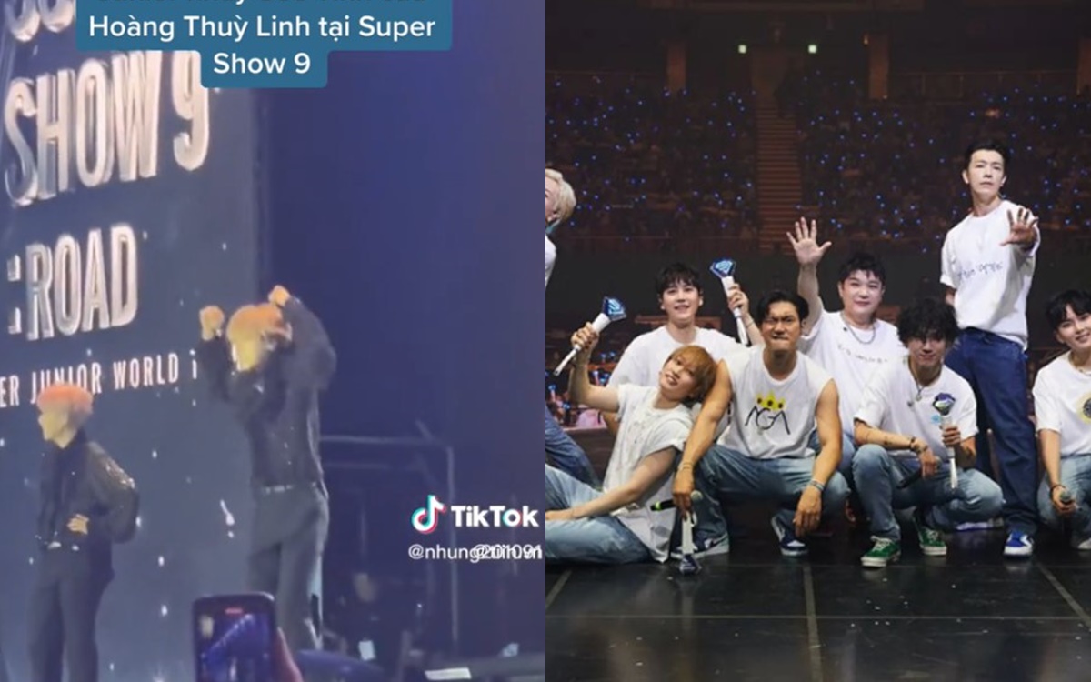 Clip Super Junior nhảy 'See Love' Cực Hot Tại Concert Ở Việt Nam, Fan Truy Tìm 1 Thành Viên
