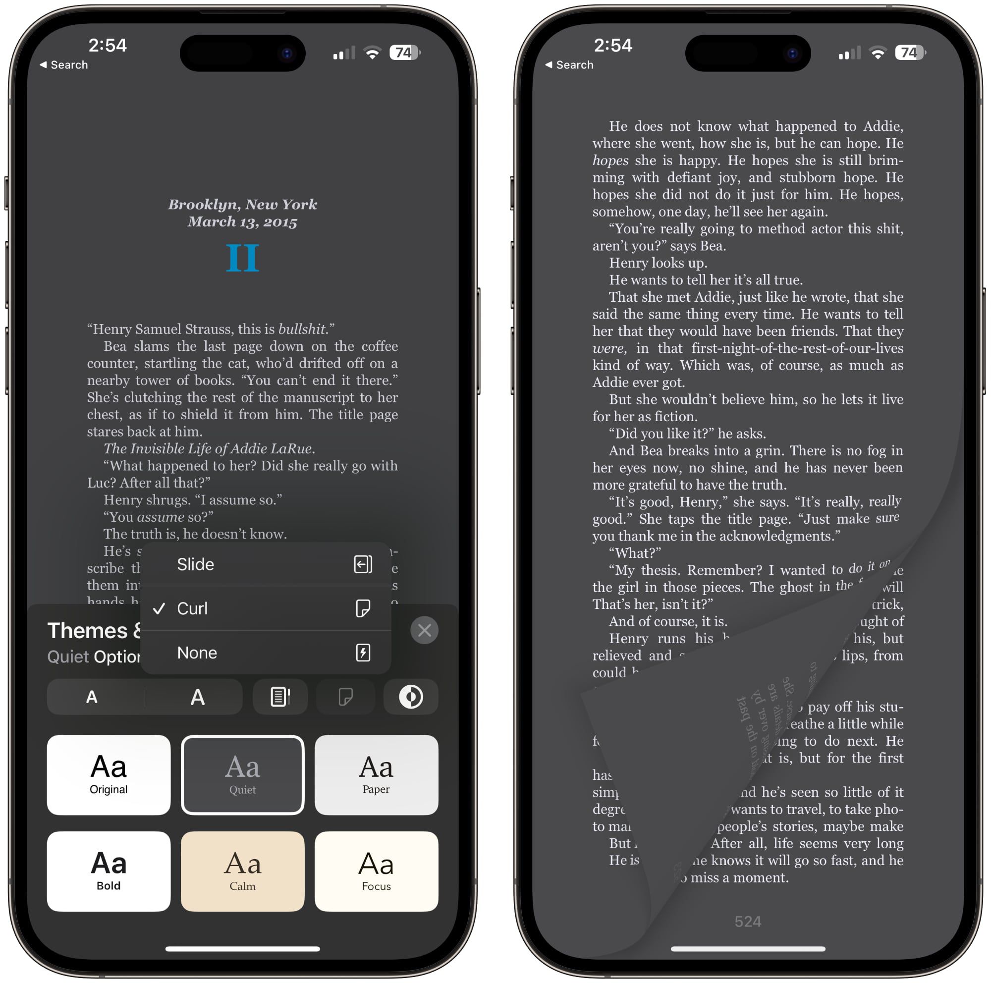 iOS 16.4 Beta 2 thêm lại hoạt ảnh chuyển trang vào Apple Books