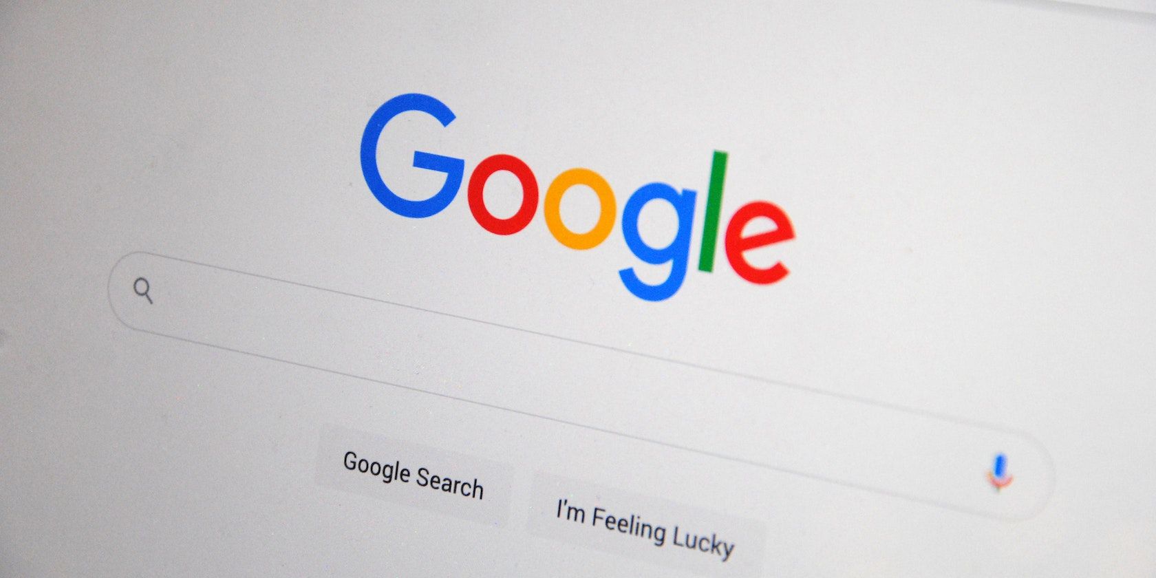 Google's homepage