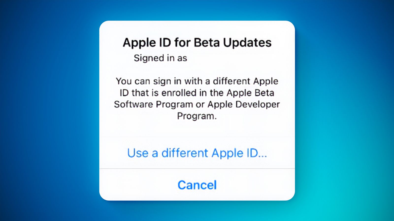 iOS 16.4 sẽ cho phép bạn chỉ định ID Apple để sử dụng cho quyền truy cập Beta iOS 16.4 sẽ cho phép bạn chỉ định ID Apple để sử dụng cho quyền truy cập Beta