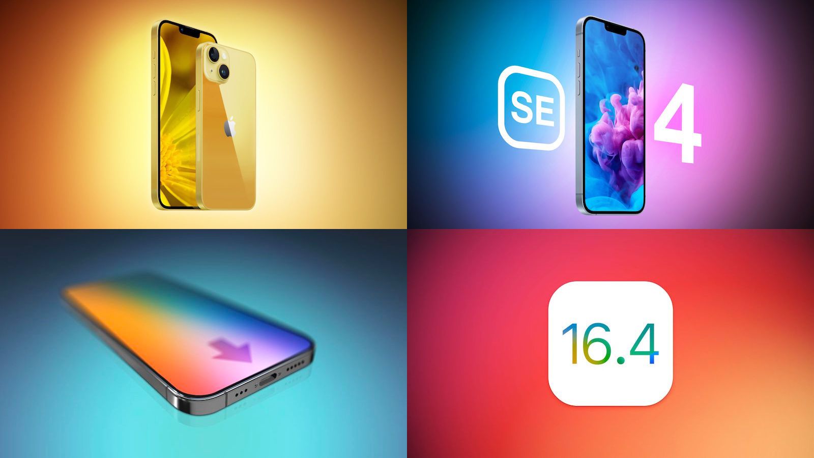 Câu chuyện hàng đầu: iPhone 14 màu vàng vào tuần tới?, Tin đồn về iPhone SE 4 và iPhone 15, v.v. Câu chuyện hàng đầu: iPhone 14 màu vàng vào tuần tới?, Tin đồn về iPhone SE 4 và iPhone 15, v.v.