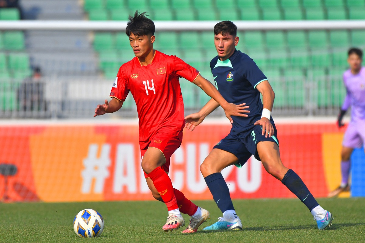Tỷ số bóng đá U20 Việt Nam vs U20 Australia