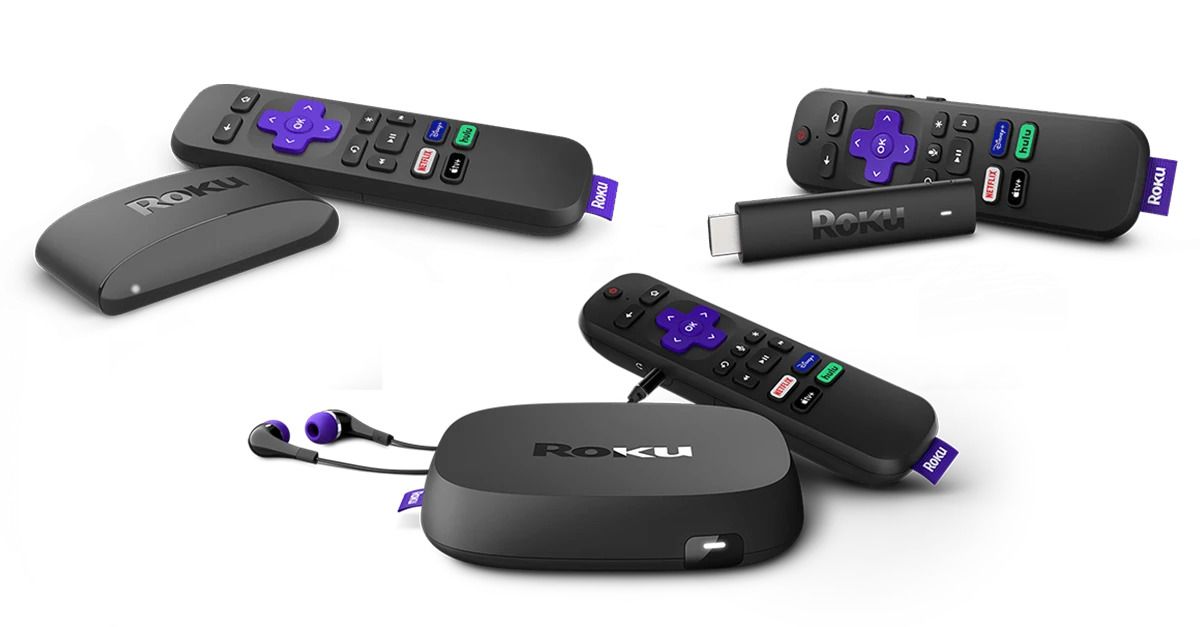 nhiều thiết bị phát trực tuyến roku