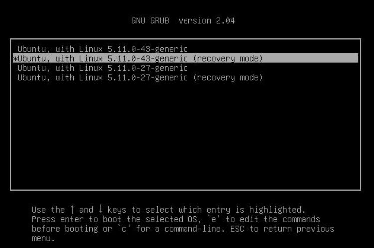 Menu GRUB sau BIOS