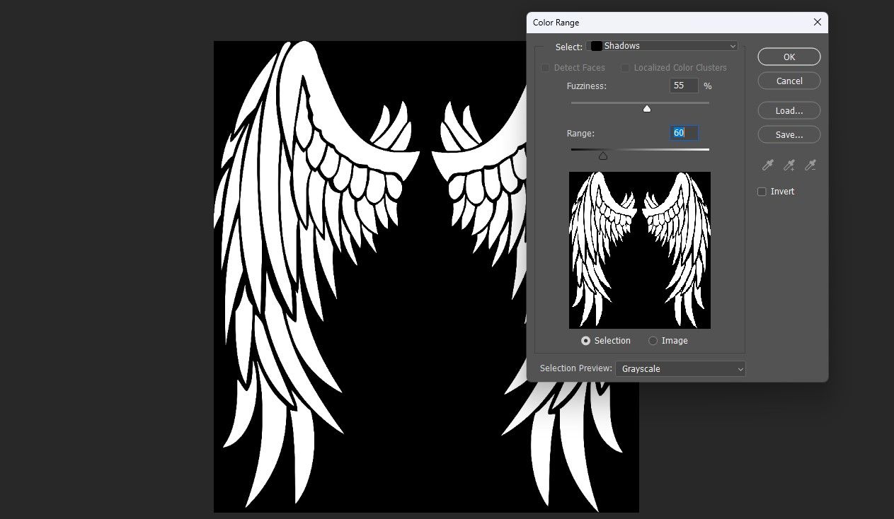 Lựa chọn dải màu trong Photoshop