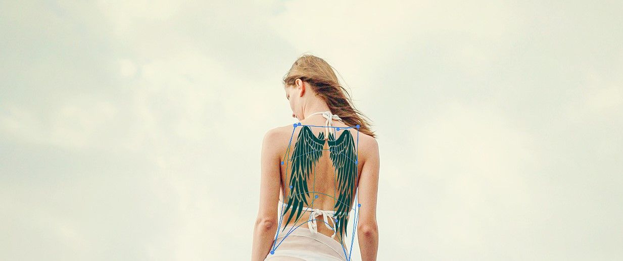 Làm cong vênh một lớp trong Photoshop