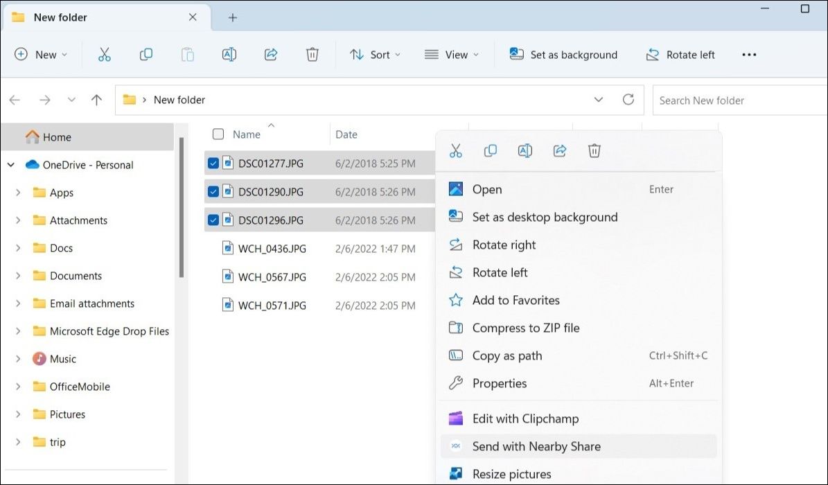 Gửi tệp từ Windows sang Android với tính năng Chia sẻ lân cận