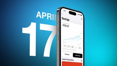 tính năng tài khoản tiết kiệm thẻ apple ngày 17 tháng 4