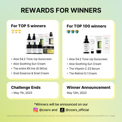 COSRX #LayerSPF 3 (PRNewsfoto/COSRX)